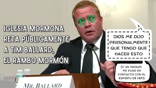 Tim Ballard y sus actividades quotmoralmente inaceptablesquot según Iglesia Mormona [upl. by Hammel]