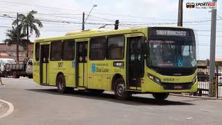 Movimentação de ônibus 03  Terminais São Cristóvão e Cohab São Luís  MA [upl. by Pelagi275]