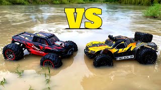 XLF X04 RC Car vs DEERC 9201E  Remote Control Car  RC Car 4x4 [upl. by Lisabeth895]