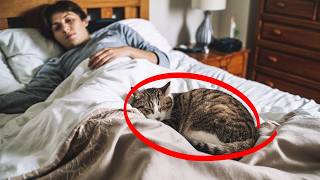 Does Your Cat Sleep With You  What Their SLEEP SPOT REVEALS About Your Relationship With Them [upl. by Alenairam]