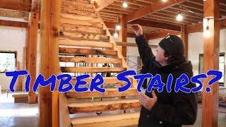 Timber Frame Staircase Ideas [upl. by Bron]