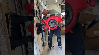 Installing the new ​⁠einhellcanada cordless water hose reel in the shop [upl. by Ane176]