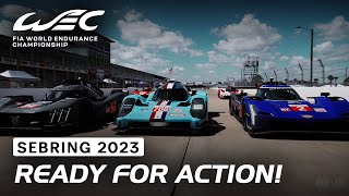 Hypercar contenders are ready  2023 1000 Miles of Sebring  FIA WEC [upl. by Ruhnke173]