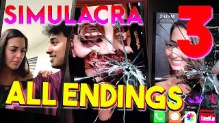 SIMULACRA  The Finale  ALL ENDINGS  SECRET ENDING  Manly Lets Play  3 [upl. by Berlin]