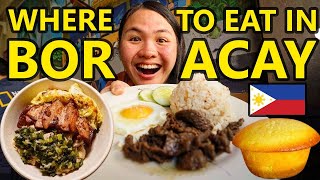 Where To Eat in BORACAY 2024 CALAMANSI MUFFIN Best Filipino Street Food in Boracay Philippines [upl. by Yrbua]