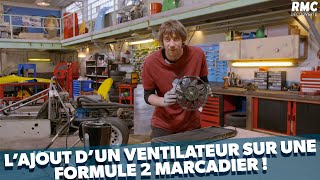 Défi mécanique  l’ajout d’un ventilateur sur une Formule 2 Marcadier [upl. by Derej901]