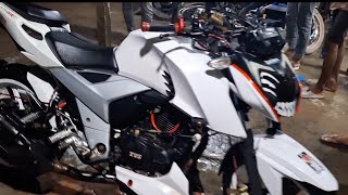 বাংলাদেশে ১ পিস 😱 What a modifications 😱 4v modified 4v viral bike TVS Parts accessories [upl. by Euqina95]