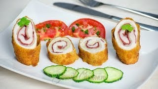 Cordon bleu de pui  JamilaCuisine [upl. by Lener68]