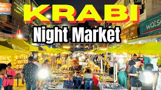 Krabi Friday Night Market  Krabi Thailand [upl. by Irving]