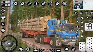 Offroad transport truck driving  Cargo truck simulator Thar driving 2024 android game [upl. by Dream]