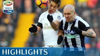 Udinese  Milan  21  Highlights  Giornata 22  Serie A TIM 201617 [upl. by Ahsinehs]