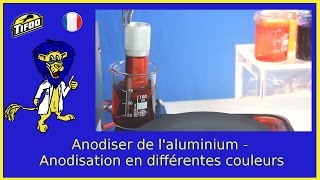 Comment anodiser de laluminium en différentes couleurs [upl. by Ataynik]