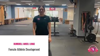 Dumbbell Wheel Lunge [upl. by Yboc89]