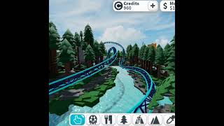 theme park tycoon 2 rollercoaster tpt2 themepark roblox [upl. by Ellenig554]