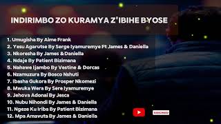 INDIRIMBO ZO KURAMYA IMANA ZIBIHE BYOSE  Aime Frank Jamesamp Daniella [upl. by Neneek]