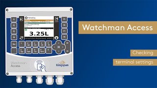 How to check terminals settings Watchman Access FAQ [upl. by Landis243]