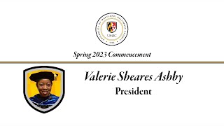 Address by UMBC President Valerie Sheares Ashby UMBC Spring Commencement 2023 [upl. by Thom]