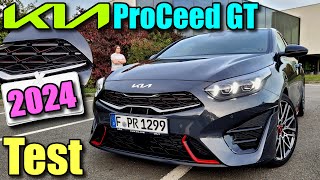 2024 Kia ProCeed GT  TEST  204 PS DCT7  Fahr Bericht Review Meinung Daten Infos POV [upl. by Accebber]