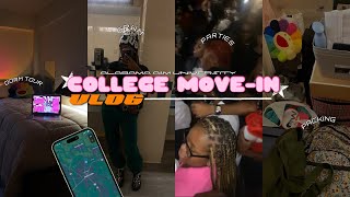 College move in day HBCU EDITION packing shopping amp dorm haul Nevaeh Micha [upl. by Lehcyar]