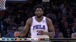 Career Game 321 Joel Embiid Highlights vs PHO 03272022 [upl. by Trillbee]