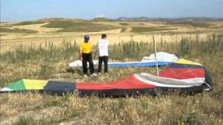 Primi voli alti in deltaplano Hight hang glider flight [upl. by Mendie]