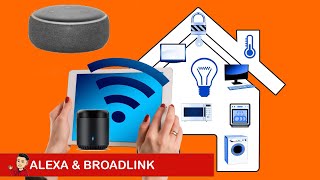 Casa SMART con ALEXA e BROADLINK  Controlla TV e altri dispositivi domestici  GUIDA SEMPLICE [upl. by Ycnahc361]