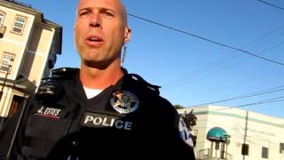 Albany Oregon Police Open Carry AR15 with Individual Libertarians [upl. by Eudoca]