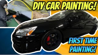 How to Paint a Car for the First Time [upl. by Silbahc278]