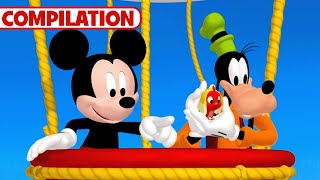 Mickey Mouse Clubhouse Best Goofy Full Episodes 🤪  Compilation  disneyjr [upl. by Enavi]