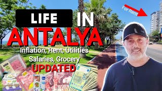 ANTALYA  COST OF LIVING IN TURKEY amp UPDATED Prices 2023 تكلفة المعيشة في أنطاليا تركيا [upl. by Haldane474]