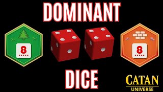 CATAN  Dice DOMINANCE Right Rolls Right Order  Game 491 [upl. by Arlan563]