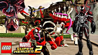 Carnage  Venom  CARNOM  Lego Marvel Superheroes 2 [upl. by Notsud]