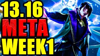 1316 TFT BEST Strategies to Climb Week 1 Meta Report [upl. by Verda]