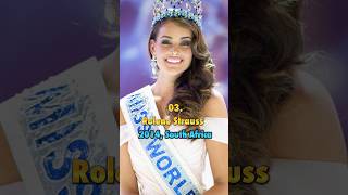 Top 10 Most Beautiful Miss World Winners  2012 to 2023 [upl. by Maud]