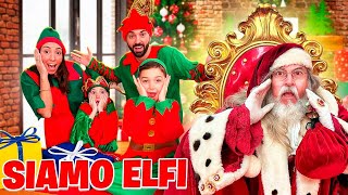 BABBO NATALE TRASFORMA MAMMAGIULIA E FIGLIACHIARA IN ELFI PER SALVARE IL NATALE mgfcvlog [upl. by Roseanne]