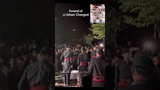 Funeral of Lt Arham Changezi 💔 Rest in peace brother 😓😞😞 armedforces army ssg love shorts isi [upl. by Seligman921]