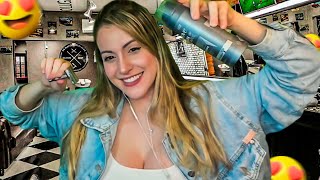 18 ASMR  A MENINA DA BARBEARIA APAIXONOU POR VOCÊ  PARTE 4 😍 [upl. by Lasala850]