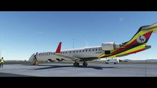 🔴 Microsoft Flight Simulator AEROSOFT CRJ 900 KILIMANJARO TO ENTEBBE [upl. by Mccarthy777]