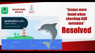 6 issues were found when checking AAR metadata in android studio  2023 [upl. by Atnahs]