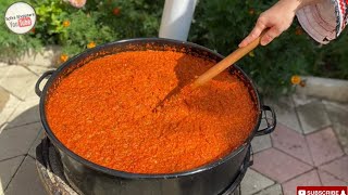 Ajvar Tradicionale Shija e Ajvarit shtepie nuk ben te mungoje ne tryezat tona sofrashqiptare [upl. by Uol701]