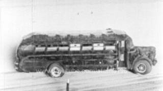 HD nuclear test at School Buses to protect children in Nuclear War 1953 スクールバスへの核実験 [upl. by Solracnauj]