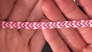 How To Easy Two Tone Hearts Bracelet [upl. by Marra]