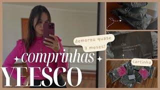 Finalmente recebi as compras da YEESCO depois de quase 3 meses [upl. by Ecinereb]