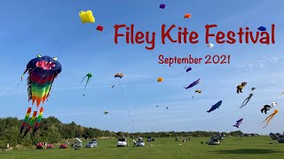 Filey Kite Festival 2021 [upl. by Haskel]