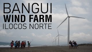 Ilocos Norte Bangui Wind Farm  Raw Videos [upl. by Ahsimaj]