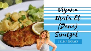 Masterchefdeki Viyana Usulü Et Dana Şinitzel ve Patates Salatası Tarifi Wiener Schnitzel Shorts [upl. by Lacie]