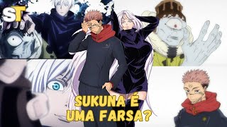 ENTENDA POR QUE SUKUNA DISSE QUE JOGO ERA FORTE E GOJO NÃO Sukuna é uma farsa [upl. by Repooc]