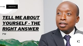 How to Answer  Tell Me About Yourself in an Interview [upl. by Ahsienaj]