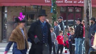 Ebensburg celebrates the season with their ‘Dickens of a Christmas’ parade [upl. by Catarina]