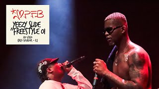 Yeezy Slide  BIG BLLAKK LEALL DEREK AMUKA  MPFB  AO VIVO CIRCO VOADOR [upl. by Correna]